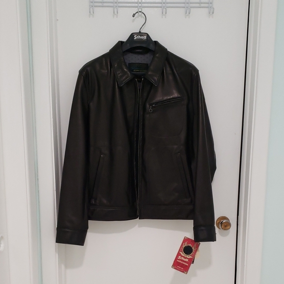 Schott NYC Other - Schott NYC Perfecto Men's Leather Delivery Jacket, New With Original Tags.